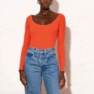 NWT: Mara Hoffman Long Sleeve Bodysuit